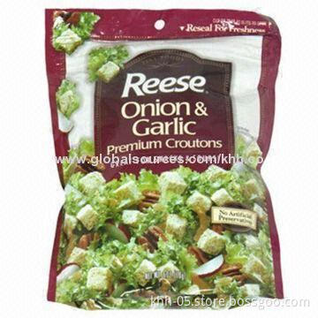 Food grade onion and garlic seasoning aluminum foil bags